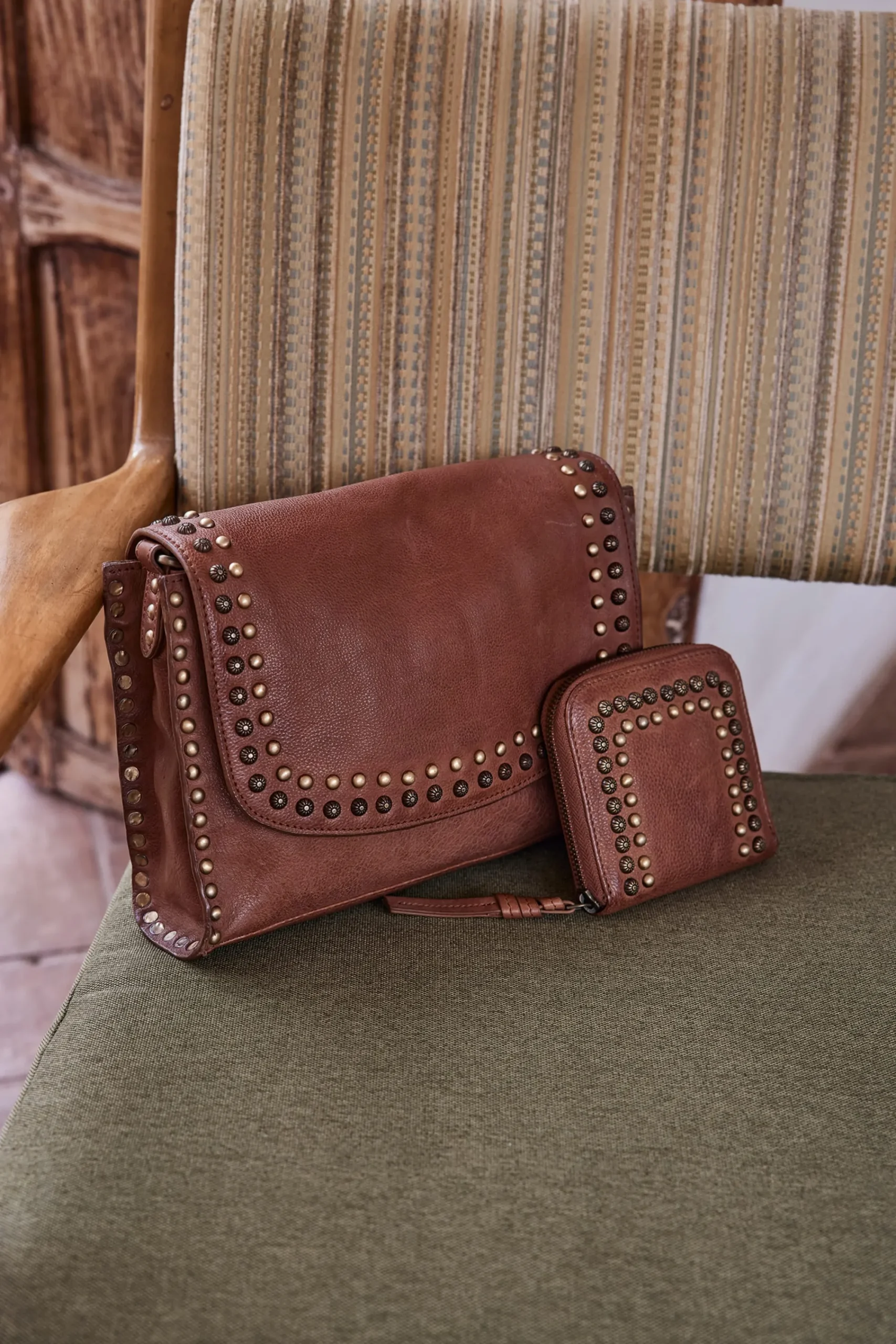 Maison 123 Les Sacs>Besace GASPARD CAMEL CLAIR