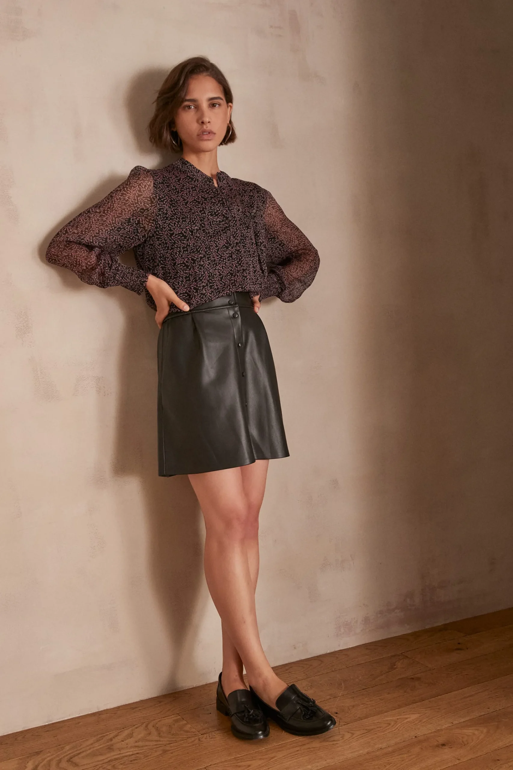 Maison 123 Blouses Et Chemises Imprimées>Blouse BASILIA BORDEAUX