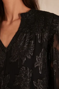 Maison 123 Blouses Et Chemises Noires>Blouse BENIE NOIR