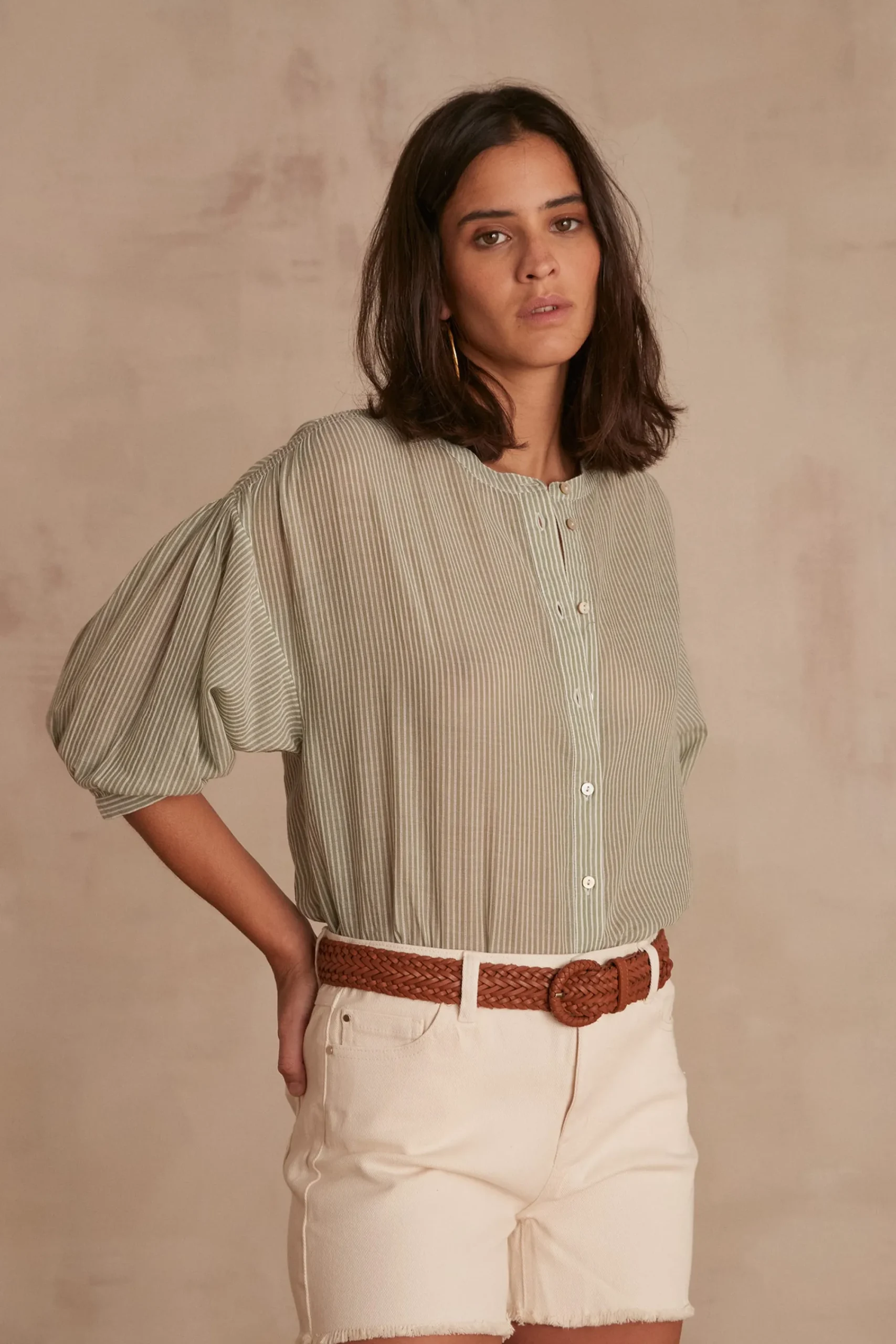 Maison 123 Blouses Et Chemises En Coton>BLOUSE BLISS AMANDE