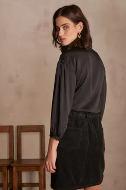 Maison 123 Blouses Et Chemises Noires><noscript><img width=