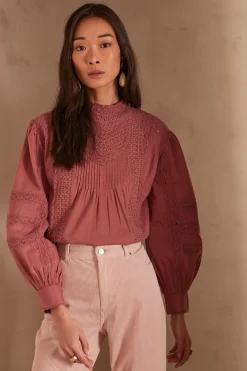 Maison 123 Blouses Et Chemises En Coton|Blouses Et Chemises Brodées><noscript><img width=