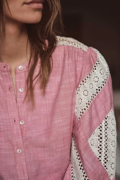 Maison 123 Blouses Et Chemises En Coton|Blouses Et Chemises Brodées><noscript><img data-lazyloaded=
