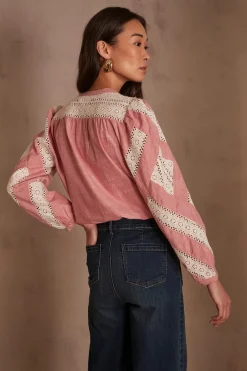 Maison 123 Blouses Et Chemises En Coton|Blouses Et Chemises Brodées><noscript><img data-lazyloaded=