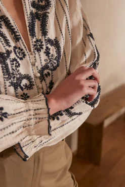 Maison 123 Blouses Et Chemises Blanches|Blouses Et Chemises En Coton><noscript><img width=