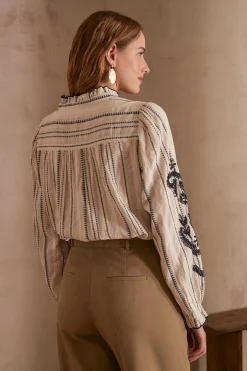 Maison 123 Blouses Et Chemises Blanches|Blouses Et Chemises En Coton><noscript><img width=