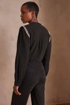 Maison 123 Blouses Et Chemises En Coton|Blouses Et Chemises Brodées><noscript><img width=