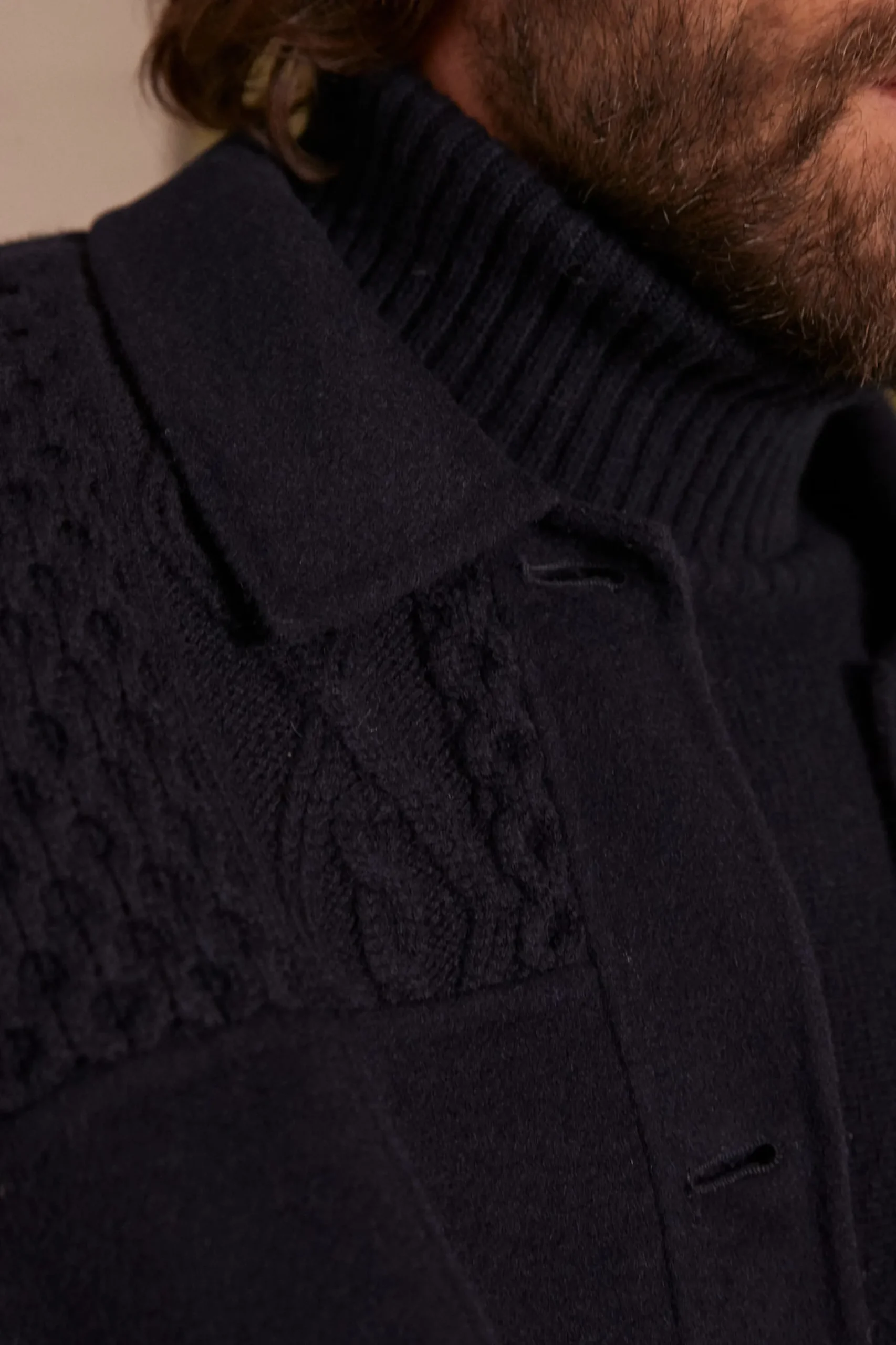 Maison 123 Manteaux Courts|Manteaux En Laine>Blouson unisexe SACHA MARINE