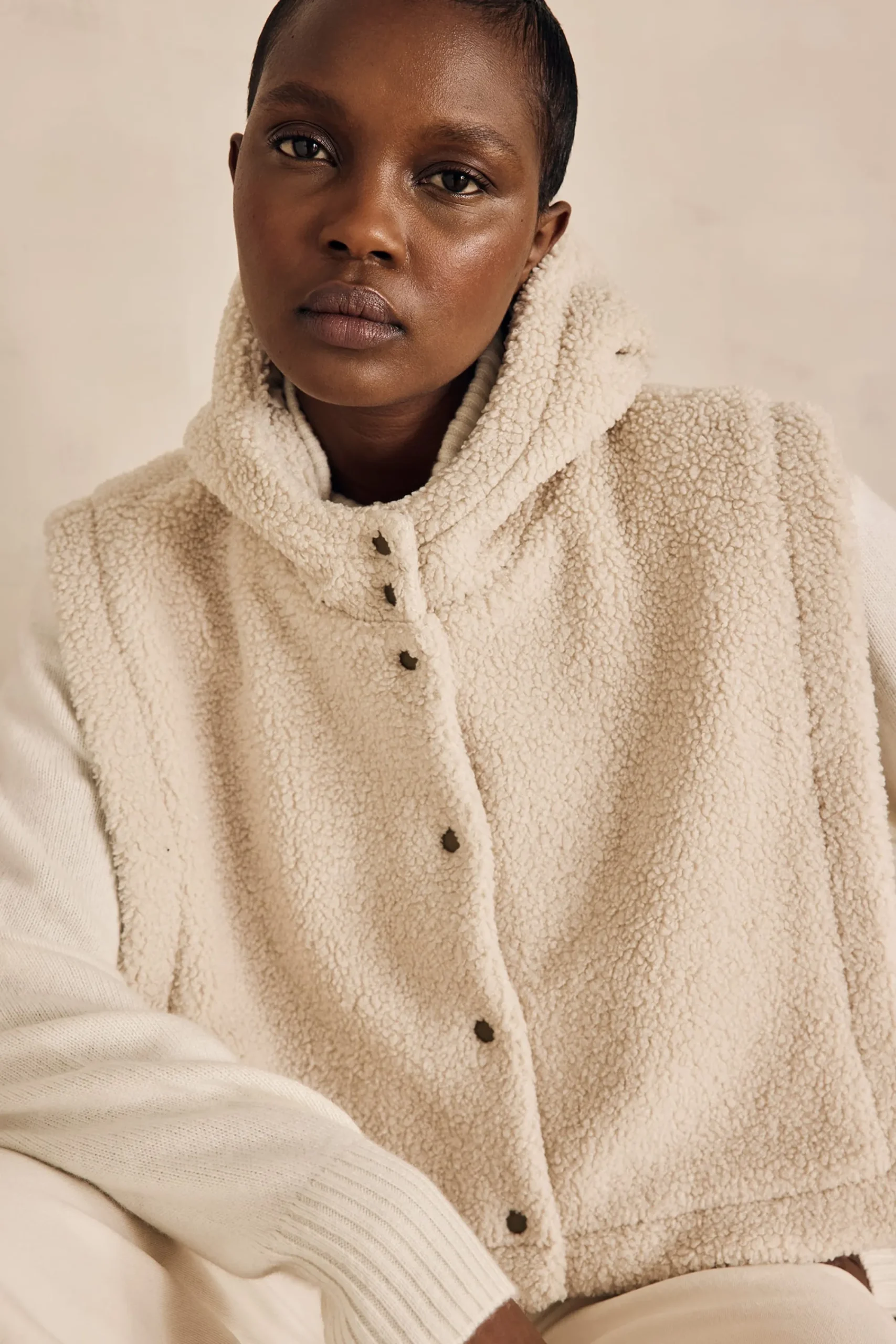 Maison 123 Echarpes|Cols Et Plastrons>Capuche-plastron LEON NATUREL