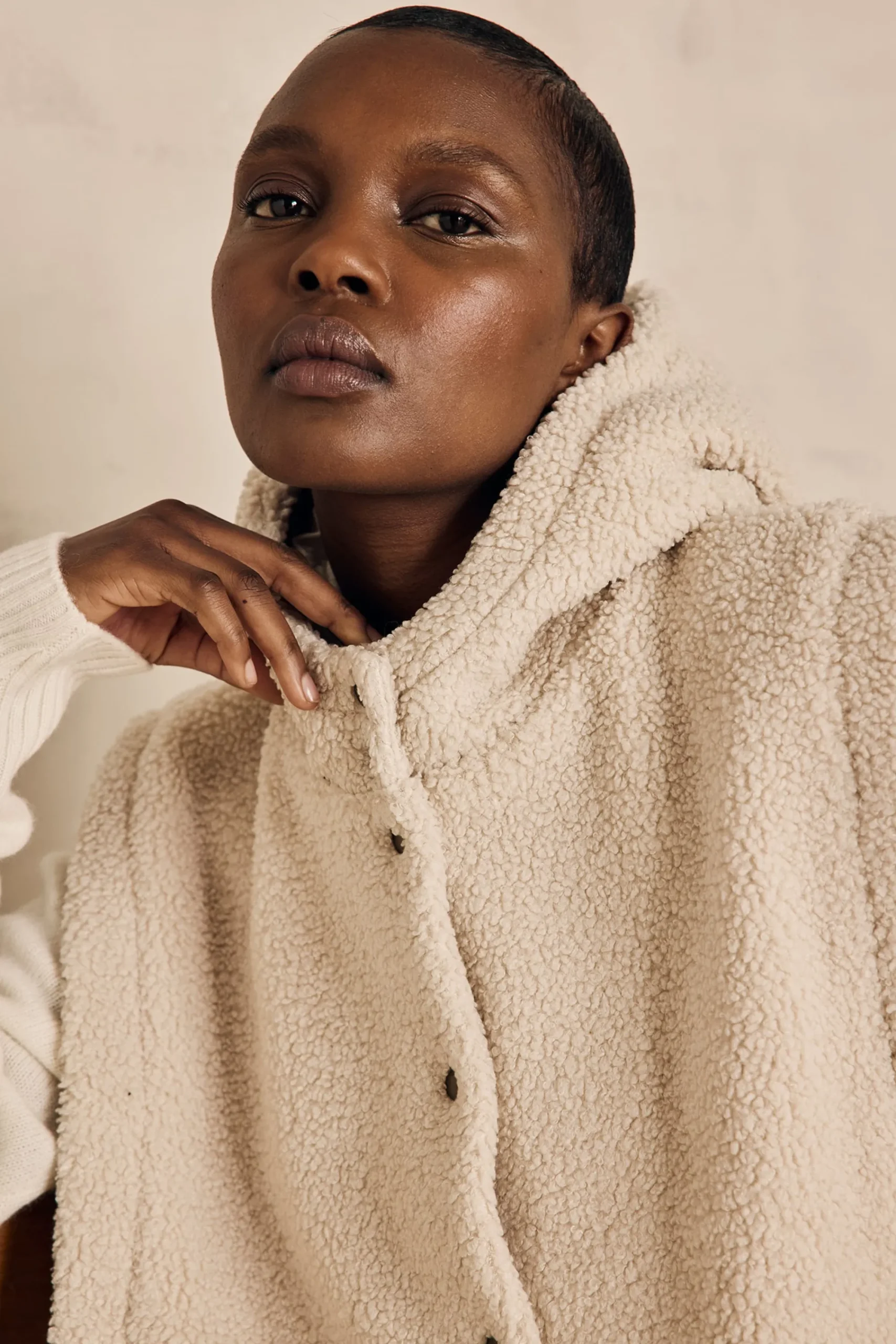 Maison 123 Echarpes|Cols Et Plastrons>Capuche-plastron LEON NATUREL