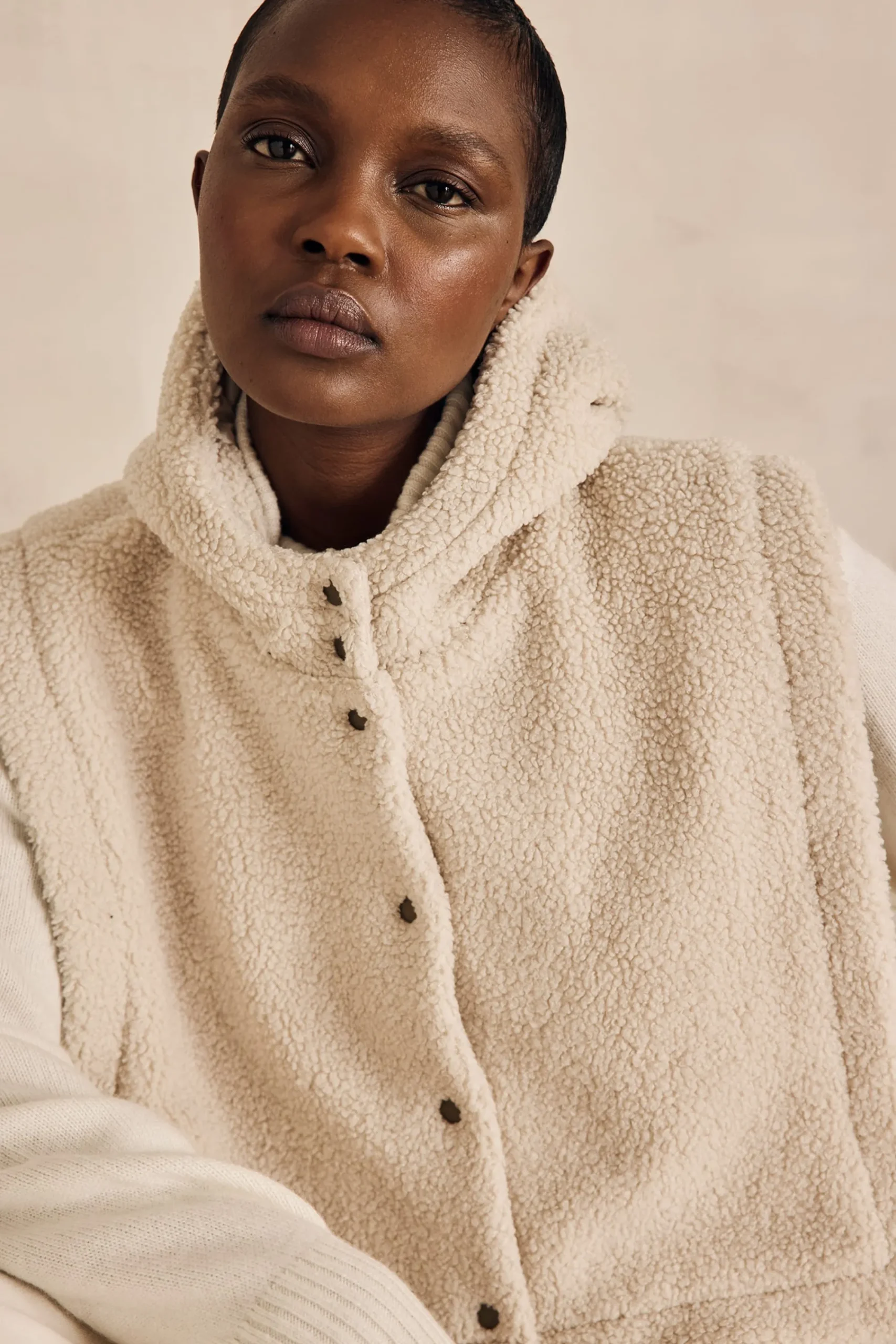 Maison 123 Echarpes|Cols Et Plastrons>Capuche-plastron LEON NATUREL
