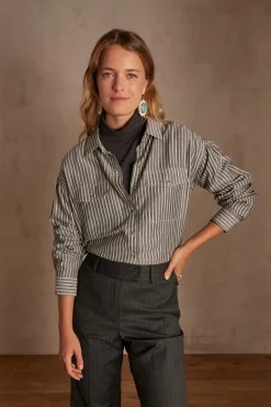 Maison 123 Blouses Et Chemises Imprimées>Chemise BARRY CHINE CLAIR