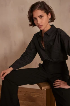 Maison 123 Blouses Et Chemises En Coton|Blouses Et Chemises Noires><noscript><img width=
