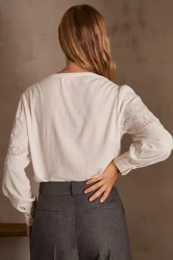 Maison 123 Blouses Et Chemises Blanches|Blouses Et Chemises Brodées><noscript><img width=