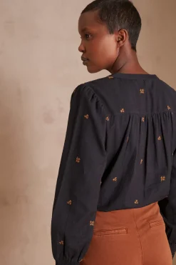 Maison 123 Blouses Et Chemises En Coton|Blouses Et Chemises Brodées><noscript><img width=
