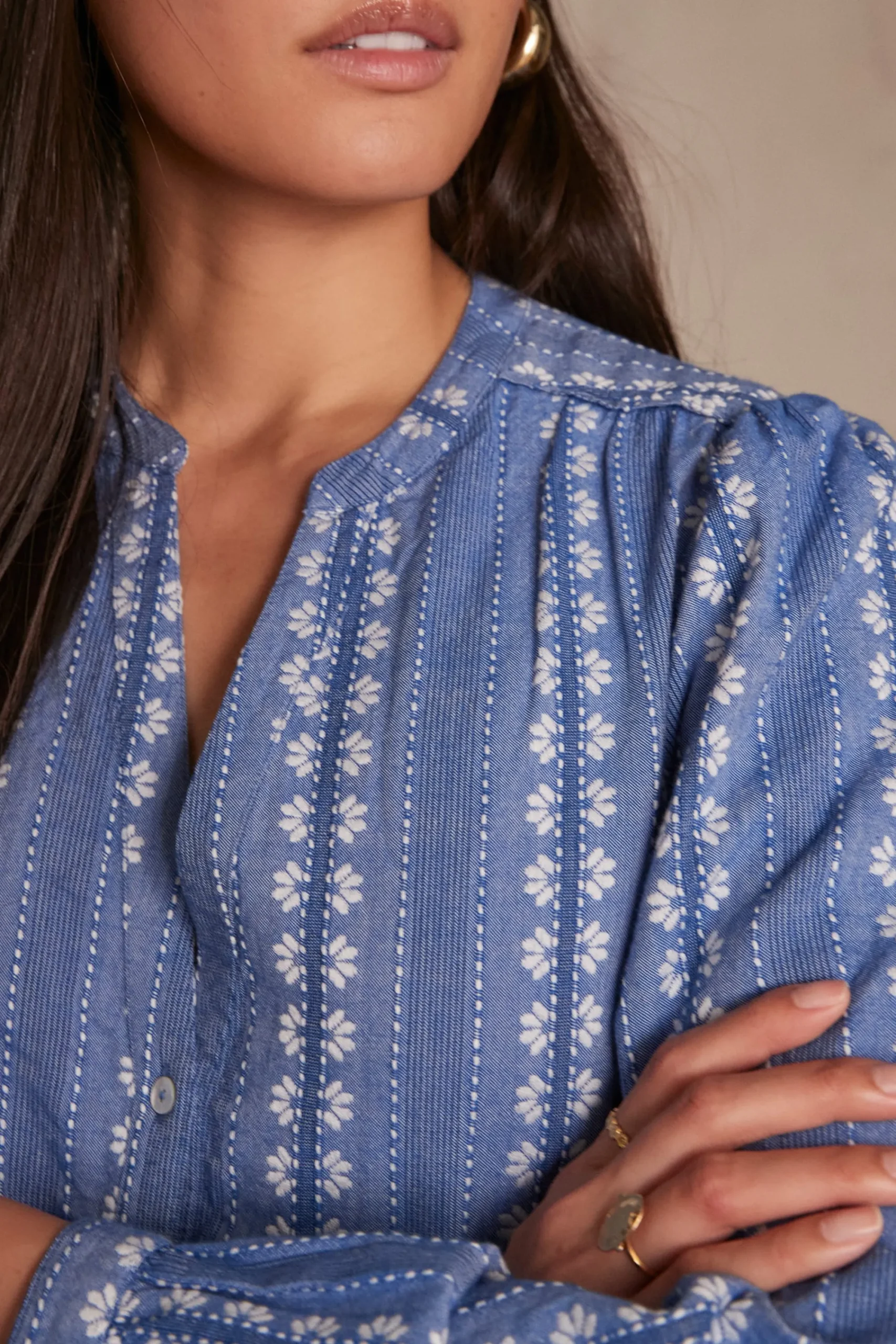 Maison 123 Blouses Et Chemises Blanches>Chemisier BERGAMOTTE ECRU