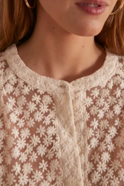 Maison 123 Blouses Et Chemises En Coton|Blouses Et Chemises Brodées><noscript><img width=