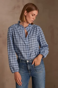 Maison 123 Blouses Et Chemises Imprimées|Blouses Et Chemises Blanches>Chemisier BULLE ECRU