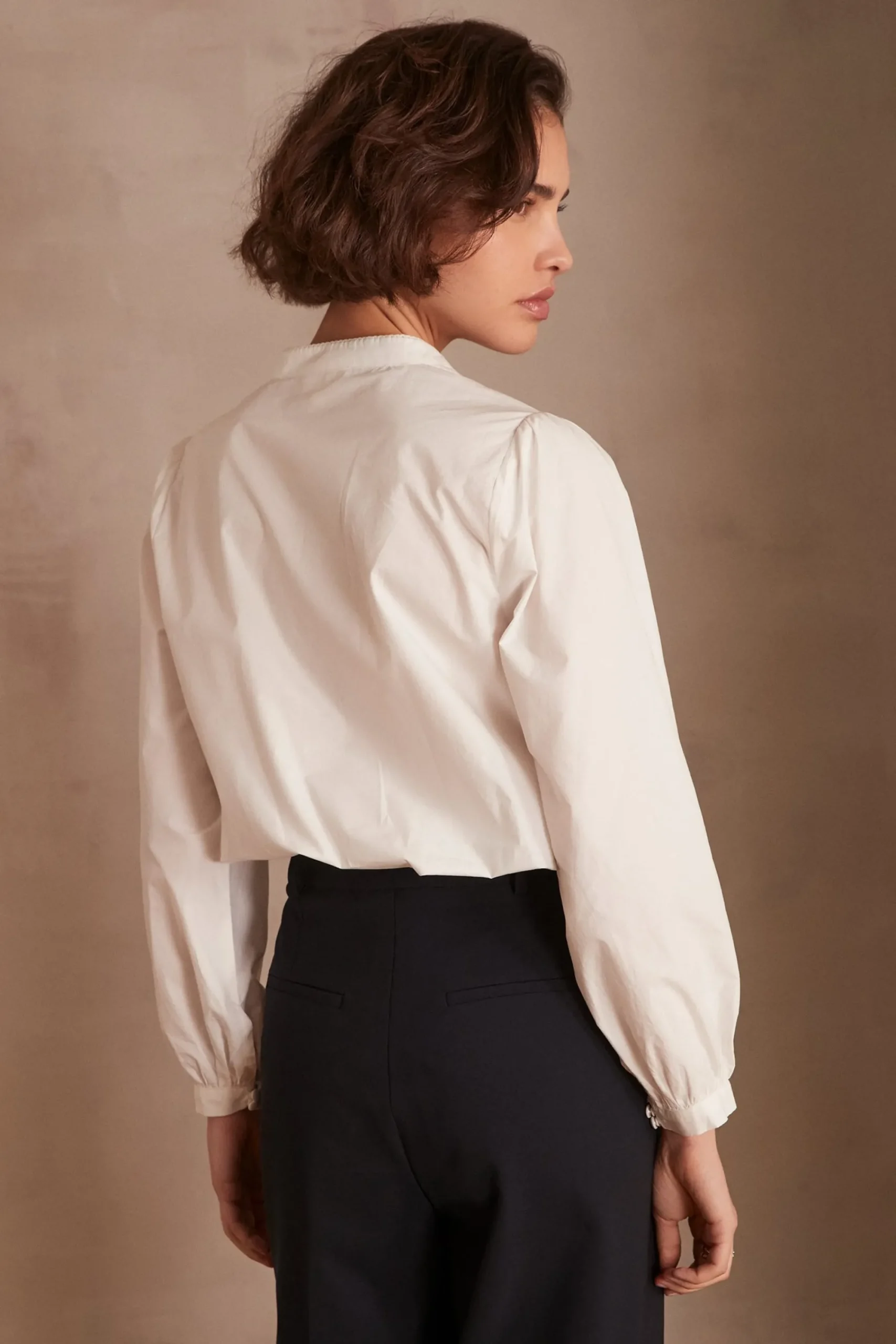 Maison 123 Blouses Et Chemises Blanches|Blouses Et Chemises En Coton>Chemisier PALOMA ECRU