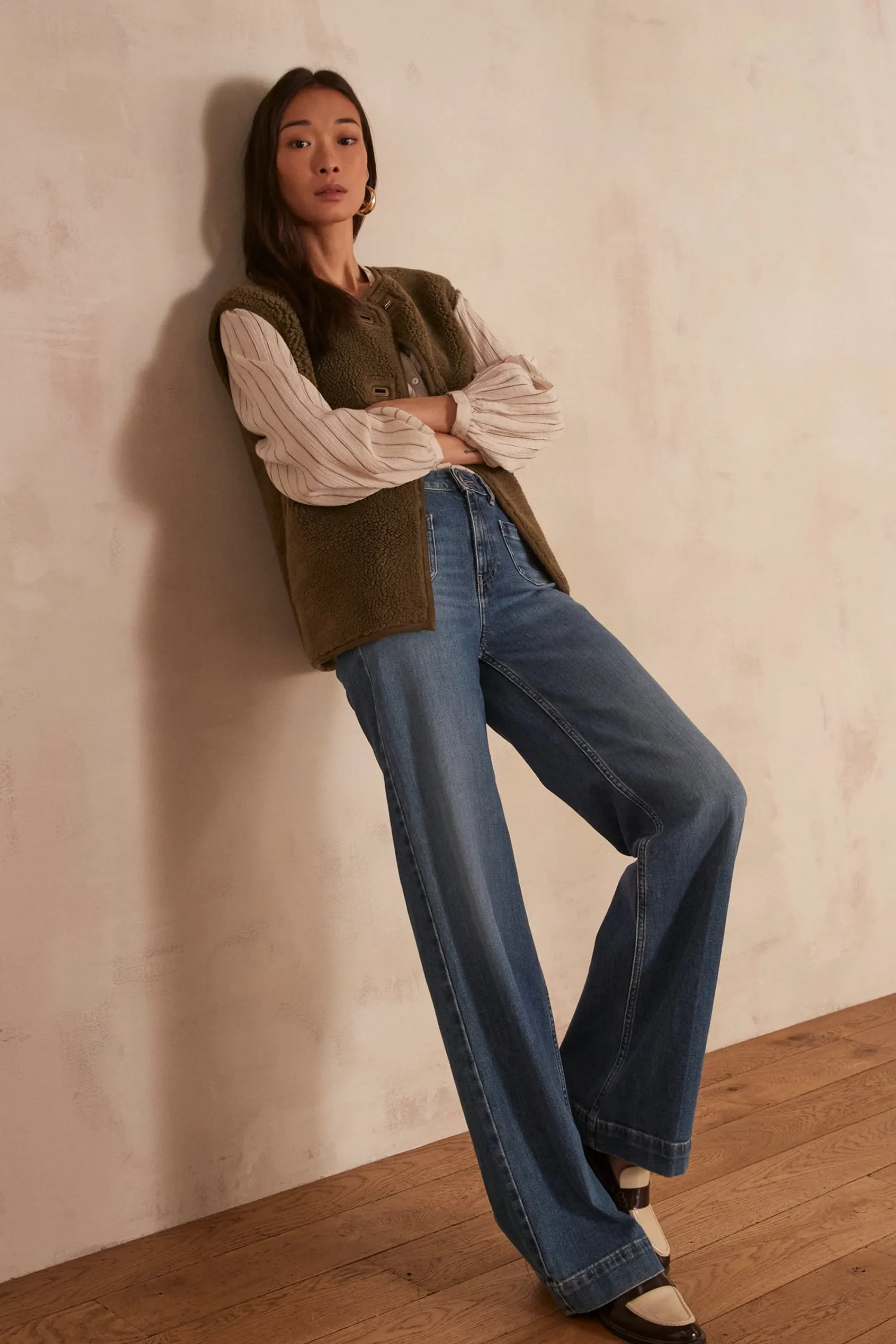 Maison 123 Blouses Et Chemises Imprimées|Blouses Et Chemises Blanches>Chemisier PLUME CREME