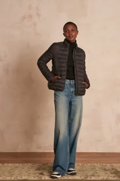 Maison 123 Manteaux Courts|Manteaux Noirs>Doudoune fine Olivia NOIR