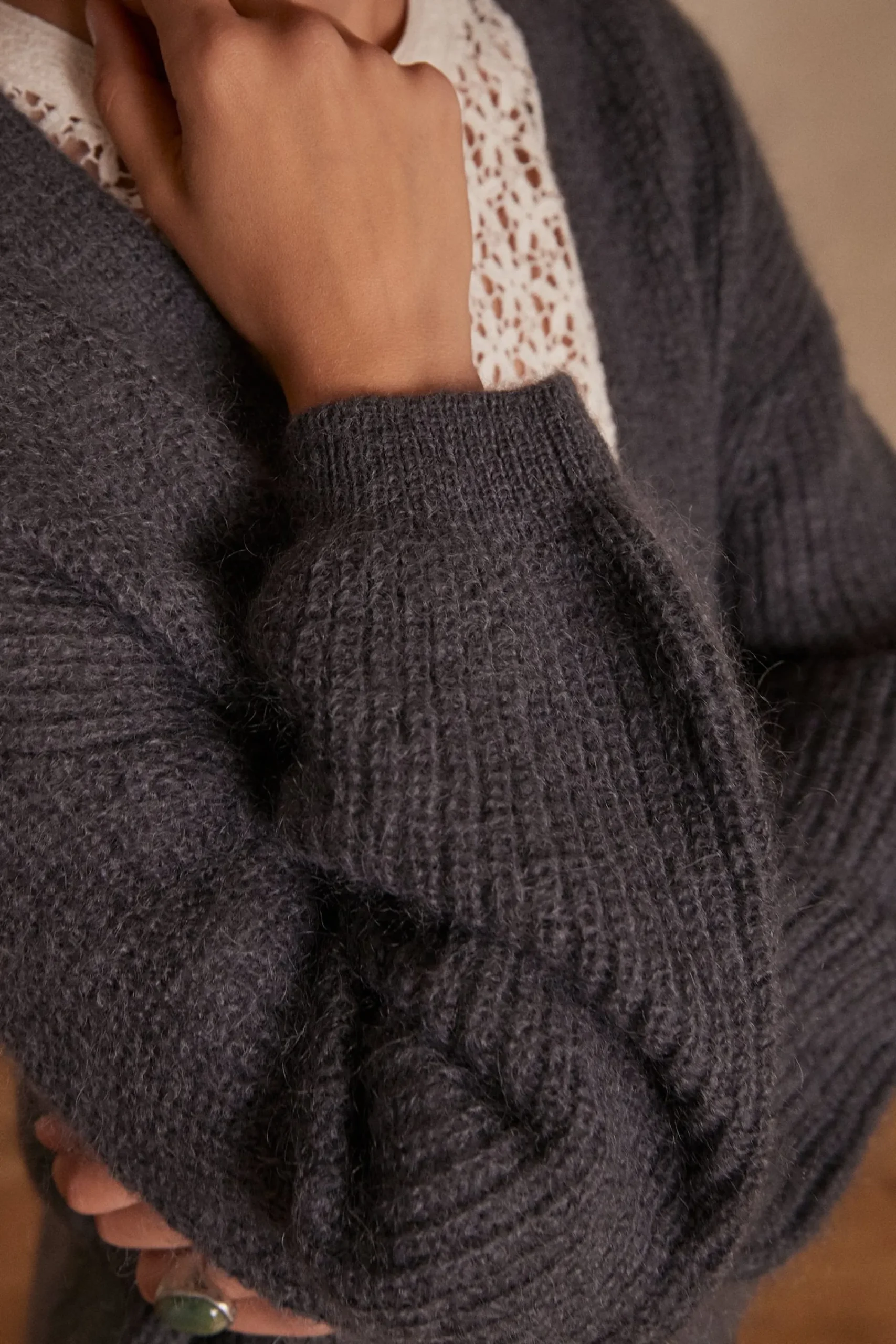 Maison 123 Gilets Courts>Gilet CHELTON GRIS SOURIS