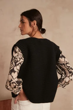 Maison 123 Gilets Courts|Gilets Sans Manches><noscript><img width=