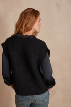 Maison 123 Gilets Courts|Gilets Sans Manches><noscript><img width=