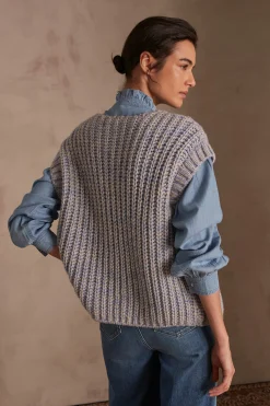 Maison 123 Gilets Courts|Gilets Sans Manches><noscript><img width=