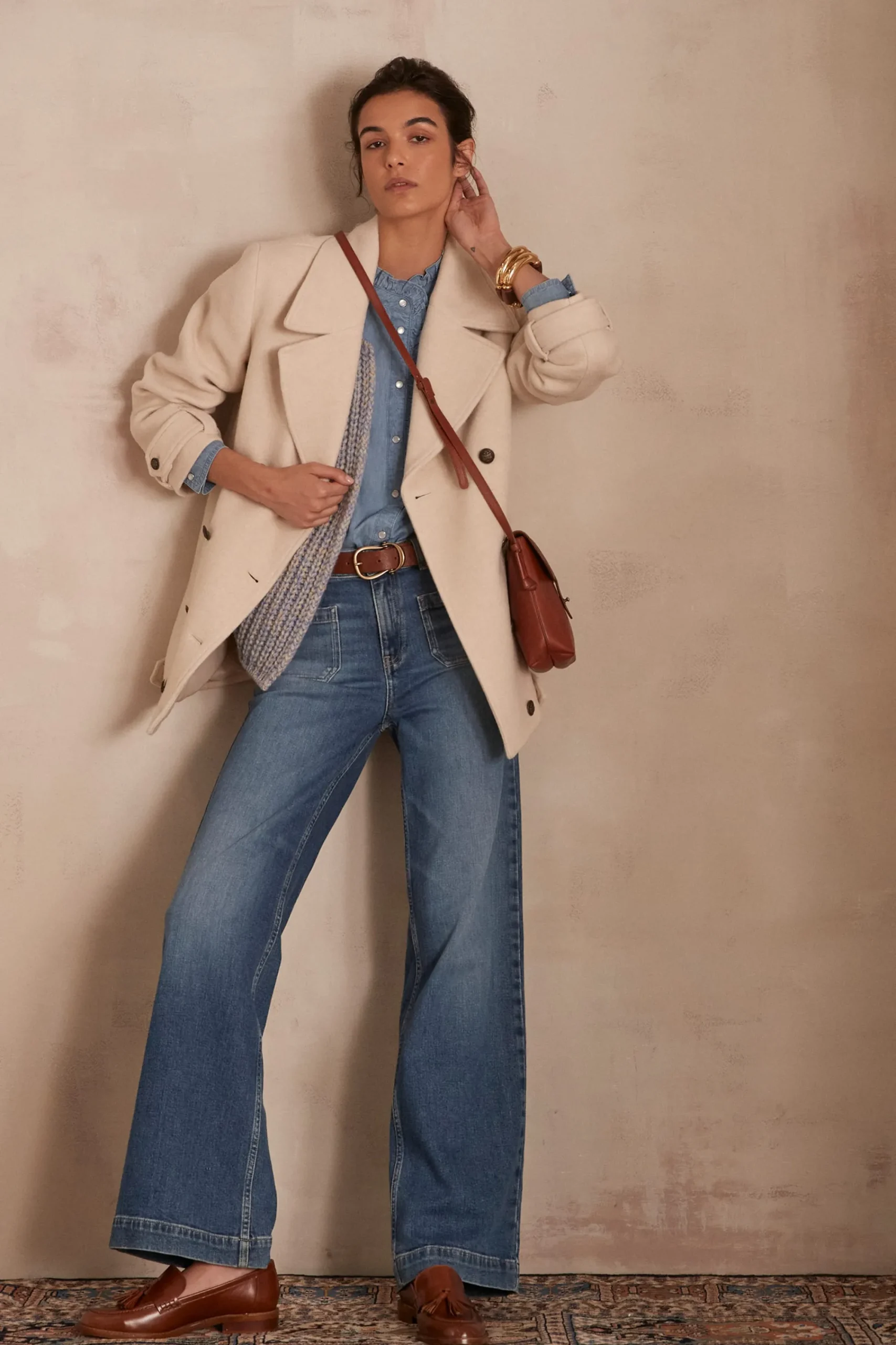 Maison 123 Gilets Courts|Gilets Sans Manches>Gilet sans manches CLAUDIA DELAVE CLAIR