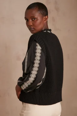 Maison 123 Gilets Courts|Gilets Sans Manches><noscript><img width=