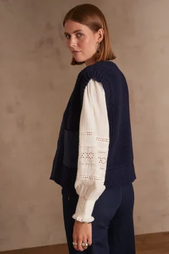 Maison 123 Gilets Courts|Gilets Sans Manches><noscript><img width=