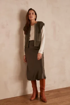Maison 123 Gilets Courts|Gilets Sans Manches><noscript><img width=