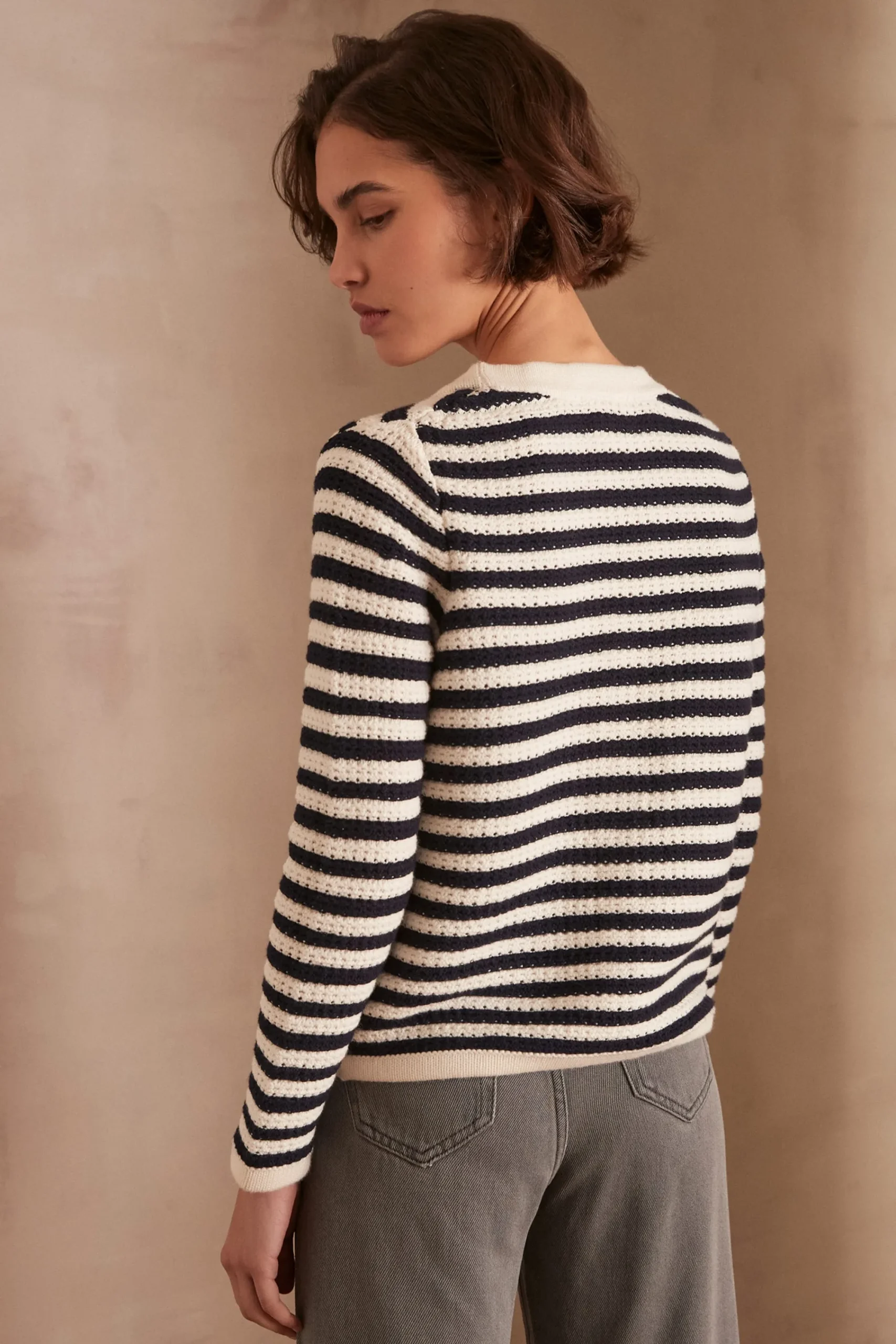 Maison 123 Gilets Courts>Gilet SOFIA MARINE