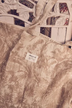 Maison 123 Les Sacs|Tote Bag>Grand tote bag en coton recyclé BEIGE