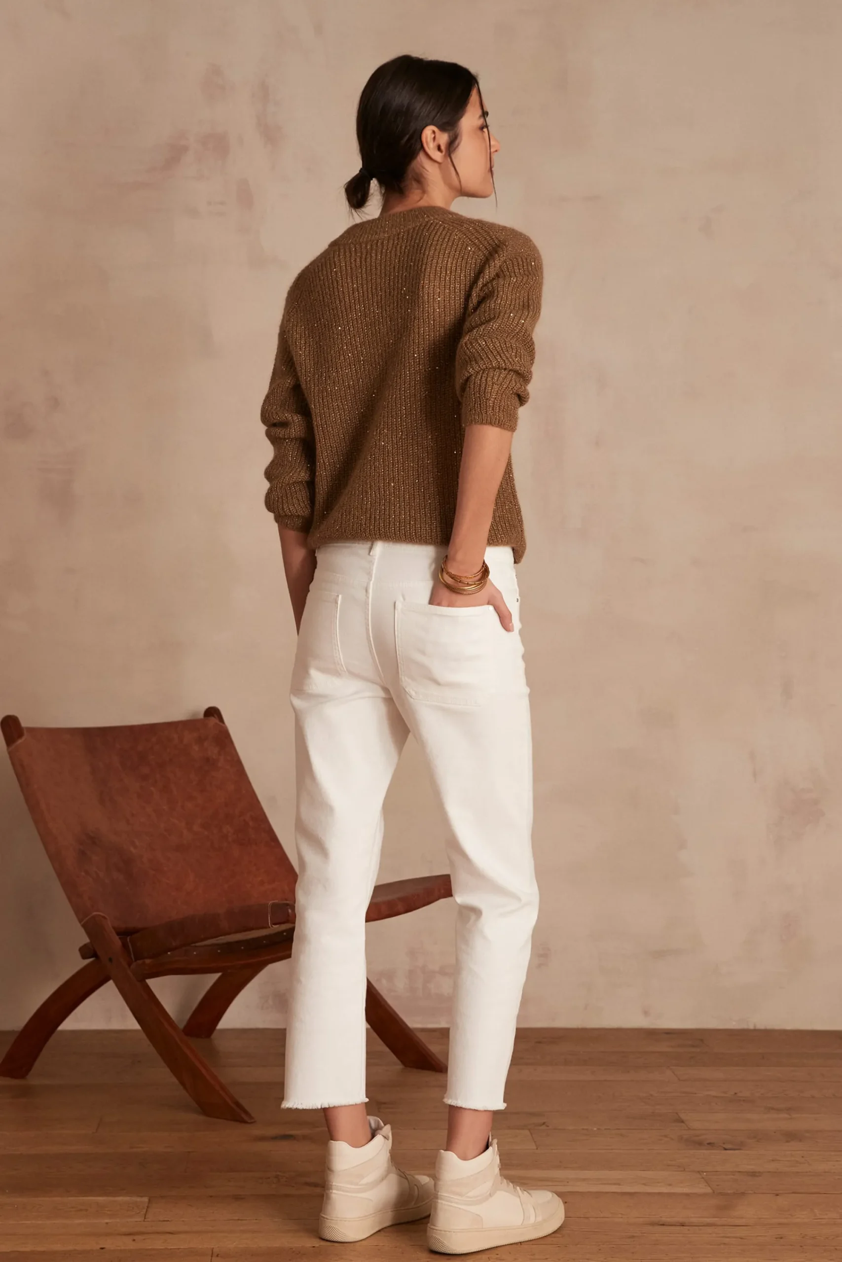 Maison 123 Jeans Droits|Jeans Blancs>Jean PATIENCE BLANC