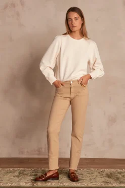 Maison 123 Jeans Droits|Les Morphologies En H>Jean droit Patience BEIGE