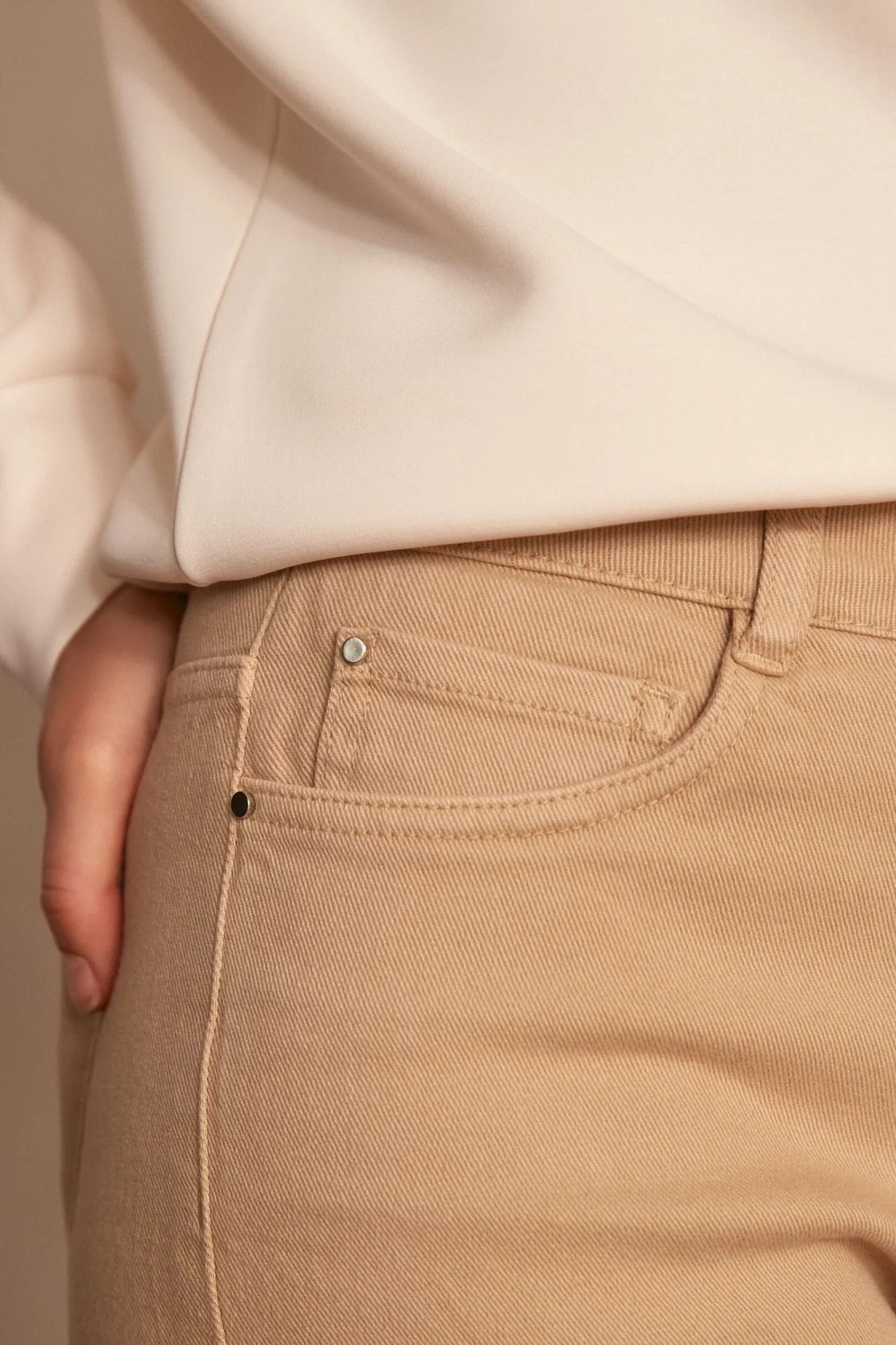 Maison 123 Jeans Droits|Les Morphologies En H>Jean droit Patience BEIGE
