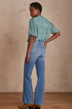 Maison 123 Jeans We Care|Jeans Flare Et Bootcut><noscript><img width=