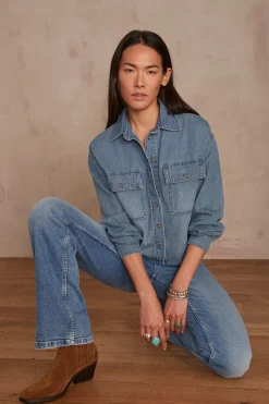 Maison 123 Jeans We Care|Jeans Flare Et Bootcut><noscript><img width=
