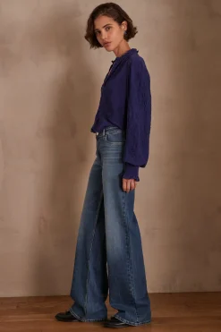 Maison 123 Jeans Larges|Jeans Flare Et Bootcut>Jean large SANDY DELAVE CLAIR