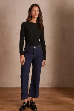 Maison 123 Jeans We Care|Jeans Taille Haute>Jean MOSS CELADON