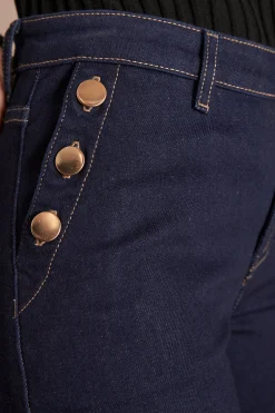 Maison 123 Jeans We Care|Jeans Taille Haute>Jean MOSS CELADON