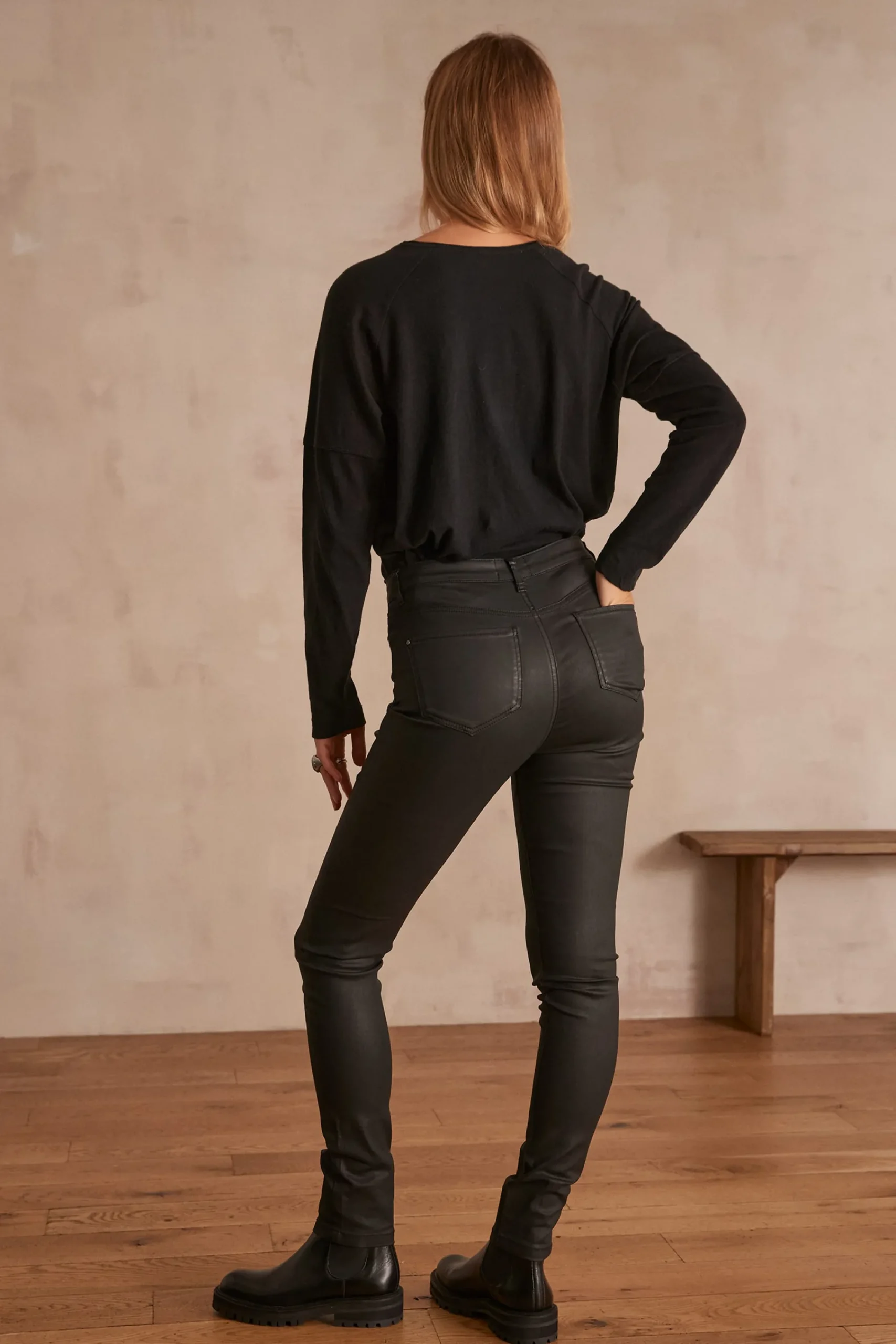 Maison 123 Les Morphologies En A|Les Morphologies En H>Jean slim enduit SUZY NOIR