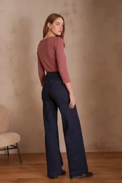 Maison 123 Jeans We Care|Jeans Taille Haute><noscript><img width=