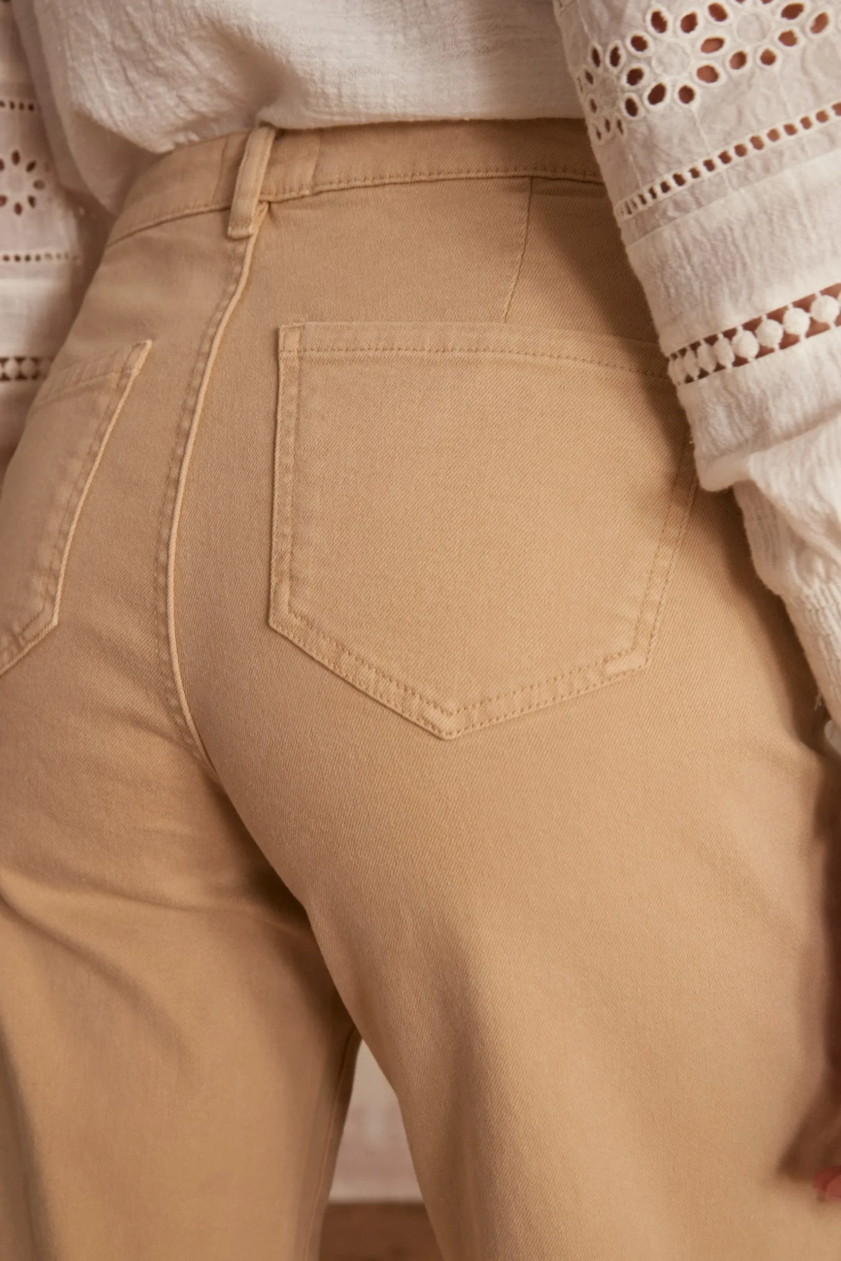 Maison 123 Jeans Larges|Jeans Flare Et Bootcut>Jean wideleg SANDY BEIGE