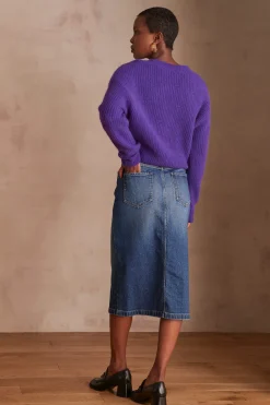 Maison 123 Jupes Longues Et Midi|Jupes En Jean><noscript><img width=
