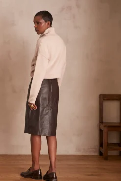 Maison 123 Jupes Longues Et Midi|Jupes En Cuir><noscript><img width=