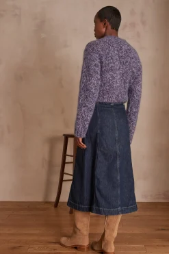 Maison 123 Jupes Longues Et Midi|Jupes En Jean><noscript><img width=