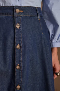 Maison 123 Jupes Longues Et Midi|Jupes En Jean><noscript><img width=